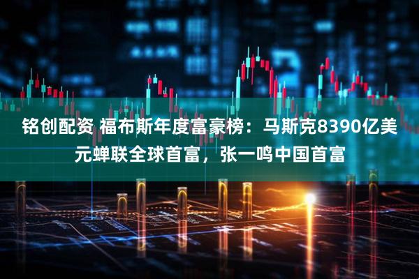 铭创配资 福布斯年度富豪榜:马斯克8390亿美元蝉联全球首富,张一鸣中国首富